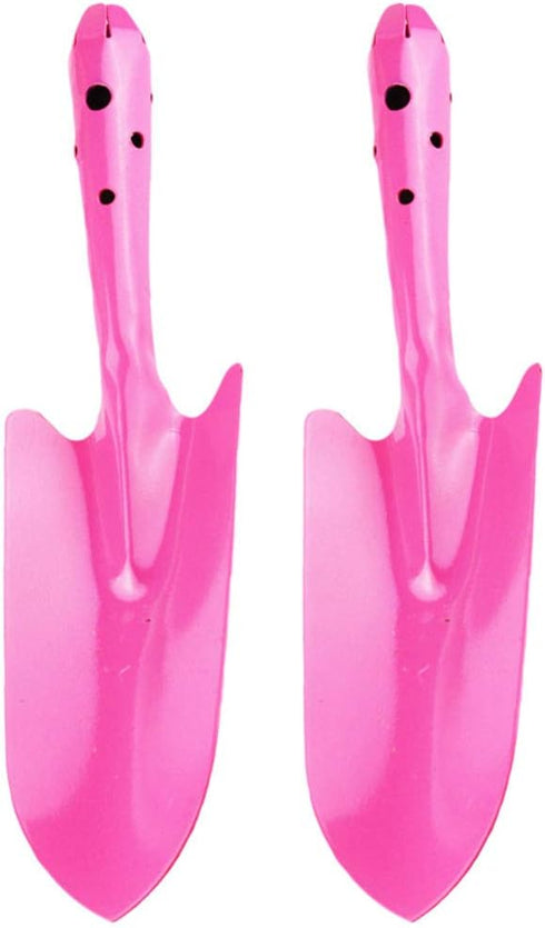 DOITOOL Garden Shovel Garden Hand Trowel: 2PCS Heavy Duty Hand Shovel with Ergonomic Handle, Small Gardening Hand Tools Shovels for Digging Garden...