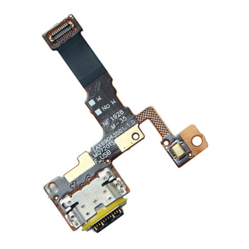 USB Charging Port Flex Cable with Microphone Mic for LG Stylo 5 Q720 Q720PS Q720TS Q720CS Q720VS Q720MS Charger Connector Dock Plug Repair...