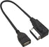 AMI to USB Cable for Audi Audio Music Interface Adapter, MDI USB AUX Flash Drive Adapter Cord for Car VW Audi 2014 A4 A6 Q5 Q7...