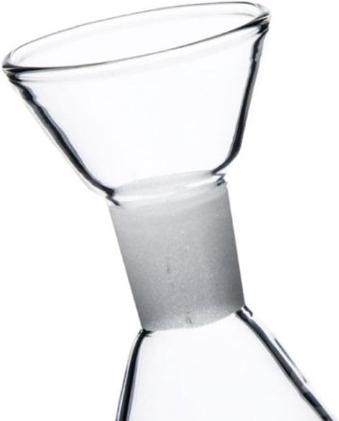 Eleton's Planet Pyriform 30oz Glass Olive Oil Dispenser Bottle, Oil & Vinegar Cruet with Pourers and NO Funnel Needed -Olive Oil Carafe Decanter f...