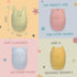 Silicone Animal Bath Toys for Babies, Infants and Toddlers - Set of Four - Educational Fun for The Bathtub, Pool or Beach...