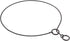 Alvalley Metal Chain Dog Show Collar - Pet Slip Collar for Shows - Fine Brass Snake Chain Collar - Adjustable for Toy, Small, Medium, Large, and E...