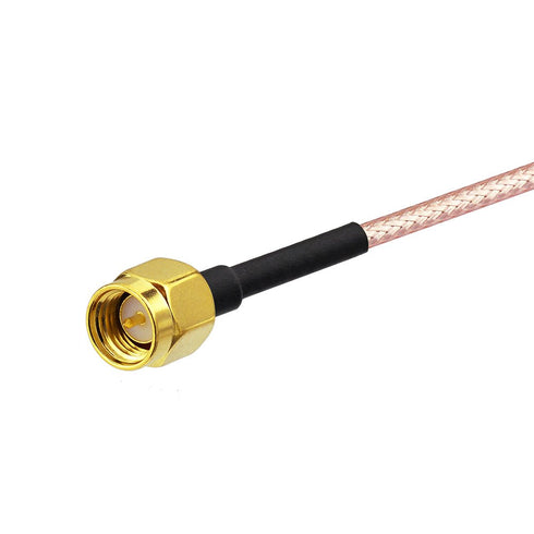 BINGFU SMA Male to SMA Male RG316 Coaxial Jumper Cable 30cm 12 inch (2-Pack) for LNA Low Noise RTL SDR Dongle ADS-B Receiver VNA Vector Network An...