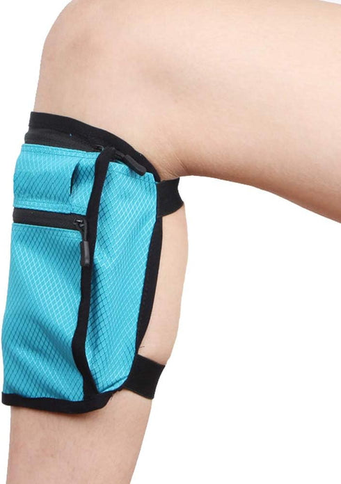 Non-Slip Band Smartphone Holder for Equestrian Riders on The Calf, All Purpose Sport Bag Leg Pouch for Running, Walking, Equestrian as Purse or Ph...