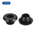 uxcell 10Pcs Rubber Grommets 10mm Mount Dia, for 8mm ID Rubber Hole Plugs Rubber Wiring Grommets for Firewall Cable Wire Protecting, Black...