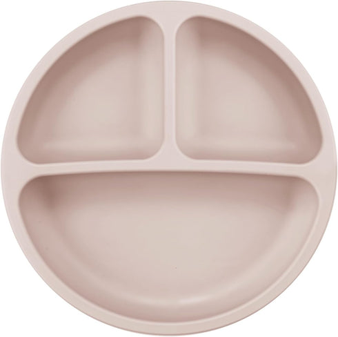 PandaEar 6 Pack Toddler Plates and Utensils Set, 2 Pack Silicone Baby Plates with Suction and 4 Stainless Steel Baby Spoons Forks, Toddler Dinnerw...