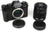 (2 Pack) Fuji X Mount Lens Rear Cap, X Mount Body Cover, Camera Sensor Protective Cap, Compatible with Fujifilm X-Pro2 X-Pro3 X-E3 X-E4 X-T1 X-T2 ...