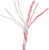 jijAcraft Pink and White Twine String, 328 Feet Christmas Bakers Twine String, 2MM Heavy Duty Packing String for DIY Crafts, Christmas Decoration,...