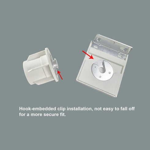 38mm Roller Blind Repair Kit, Universal Replacement Clutch Installation Accessories Parts for Roller Shade Crodless Bracket...