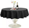 Softalker Round Tablecloth, Waterproof & Stain Resistant Table Cloth Wrinkle Free Fabric Washable 210GSM Polyester Table Cover for Dining/Party/Ou...