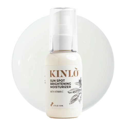 Kinlo Sun Spot Brightening Moisturizer | Vitamin C Ferulic acid Hyaluronic acid | Daily Brightening Serum Face Moisturizer | Black Owned Skincare ...