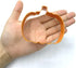LILIAO 3.4" Pumpkin Cookie Cutter Thanksgiving, Orange Color Coated Stainless Steel...