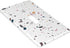 Terrazzo Single Toggle Light Switch Plate Decorative Electrical Wall Plates, 1 Gang Light Switch Cover Plate 2.75" X 4.5" For Kitchen Bedroom Home...