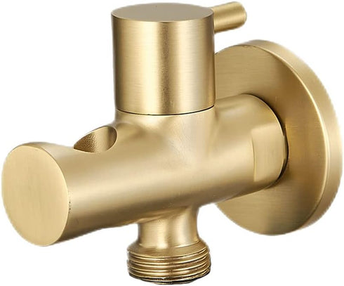 Hand Held Shower Holder with Hose Connector Shower Head Shut Off Valve,Shower Wand Holder Wall Mount,Handheld Shower Handle Sprayer Holder Attachm...
