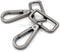 CRAFTMEMORE 2PCS 1-1/2 Inch Push Gate Snap Hooks Metal Swivel Lobster Claw Clasp Purse Hardware SC21 (Gunmetal)...