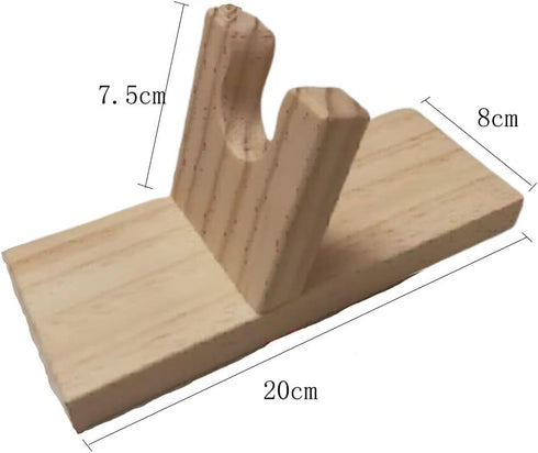 Hot Glue Gun Holder/Wood Hot Melt Glue Gun Stand/Hot Melt Glue Gun Base/Craft Room Organizer (A)...