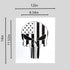 OBUY Punisher Skull Stencil for Painting on Wood, Walls, Fabric, Airbrush, More | Reusable 12 x 14 inch Mylar Template...