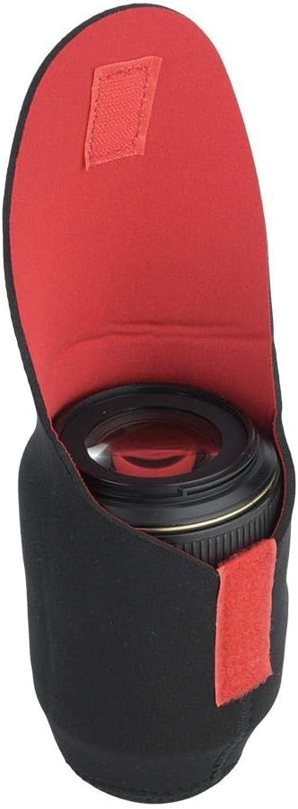 5 Pcs Lens Protective Case Lens Pouch Bag Set Padded Shockproof Storage Pouch for DSLR Camera Lens Includes: Small, Medium, Large, XL XXL arge Siz...