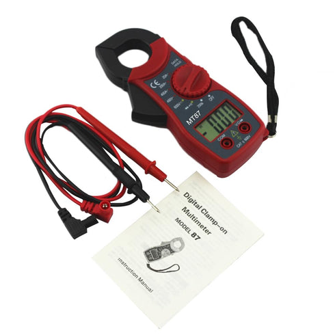 Digital Clamp Meter, DC Amp Meter Amp Clamp Voltage Meter Amps Meter Equipment Digital Test Tool Multitester Amplifier Measuring Resistance Use Th...