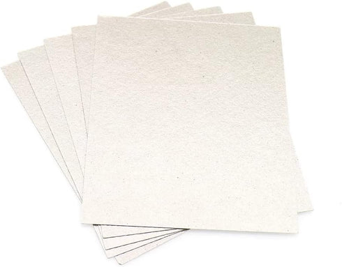 10 Pieces Waveguide Covers for Microwave, Mica Plates Sheets Heat Insulation Board for Universal Microwave Oven Repairing Part for Home Kitchen Ap...