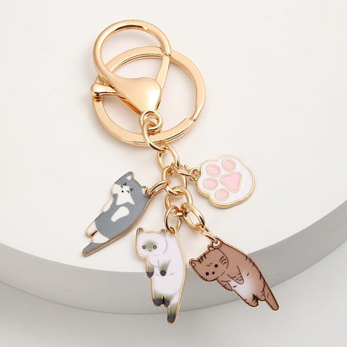 tenghong2021 Corgi Keychain Dog Zipper Cute Pendant Clip On Charm Animal Jewelry Gift Pet Lover Welsh Keyring Unisex...