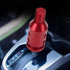 Universal Gear Shift Knob Adapter, Automotive Manual Transmission Non Threaded Shifter Kit Car Aluminum Alloy Racing Replacement Boot Retainer Sti...