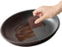 Pan Scraper, 3 Pcs Pot Scraper Plastic, Pot Scraper Non Scratch for Cast Iron, Pot and Pan Cleaning, Practical Scraper Kitchen Tool, Brown...