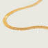 MEVECCO Gold Venice Chain Bracelets,14K Gold Plated Handmade Cute Emboss Spiral Figaro Link Chain Diamond Cut Dainty Bracelet for Women...