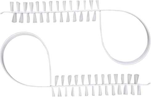 2Pcs Rolling Washing Machine Multifunctional Cleaning Brush, Household Cleaning Brushes,Nylon Brush Heads Powerful Clean,Wash Machine Cleaner Also...