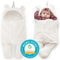 BlueMello Baby Swaddle Blanket | Ultra-Soft Plush Unicorn Essential for Infants 0-6 Months | Swaddling Wrap White | Ideal Newborn Registry and Tod...