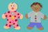 Hygloss Products - 68207 People Paper Cut Outs Culturally Diverse Family, Cardstock, 7" Mommy-24 ct, 7-Inch, Assorted 24 Count...