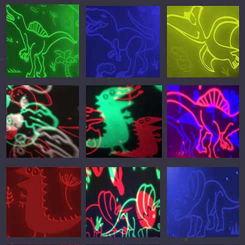 HONGID Night Light for Kids,Dinosaur Night Light Projector for Kids Toddler Boys,2 in 1 Toys for 3-8 Year Old Boys,Chirstmas Xmax Birthday Gifts f...