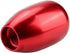Gear Shift Knob, 6 Speed Universal Car Modification Manual Knob Gear Shift Head Shifter with 3 Plastic Adapters(Red)...