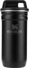 Stanley Adventure Pre-Party Nesting Shot Glass Set | 4 Shot Glasses in Travel Carrying Case | 2 oz Stainless Steel Shooters | BPA-Free | Matte Bla...