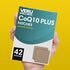 CoQ10 Plus Daily - Self Adhesive Coenzyme Q10, 8-10 Hours (42 Day Supply)...