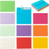 100 Pack A2 Colorful Invitation Envelopes Self-Adhesive for Wedding, Party Invitations, Greeting Cards, Announcements, Photos(4.37 x 5.75 Inches, ...