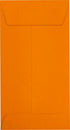 LUXPaper #7 Coin Envelopes | Peel & Press | 3 1/2" x 6 1/2" | Mandarin Orange | 80lb. Text | 50 Qty...