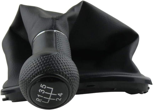 5 Speed Shift Knob Boot Kit for Golf 4 IV MK4 GTI R32 1999-2004...