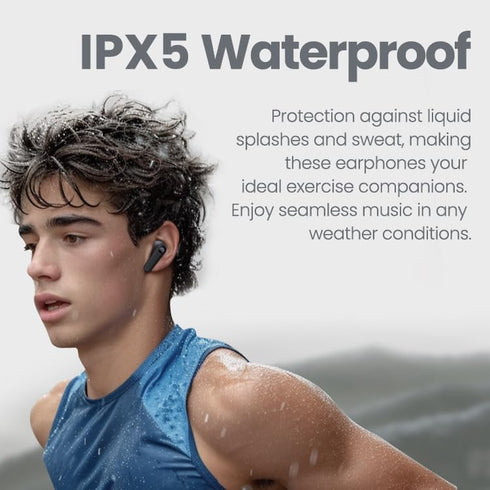 Airbeat 1 ANC Noise Cancelling True Wireless Earbuds, Enhanced Bass Bluetooth 5.3 in-Ear Headphone with 13mm High Power Titanium Drivers, 48H Play...