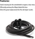 Windshield Washer Nozzles Kit, for Chrysler, Dodge, Ram Washer Jet and Fluid Hose with Connector...
