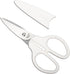 6in Multipurpose Scissors, Comfort Grip, Stainless Steel Sharp Basic Shears for Office Home Household Kitchen School Craft Supplies w/Protective C...