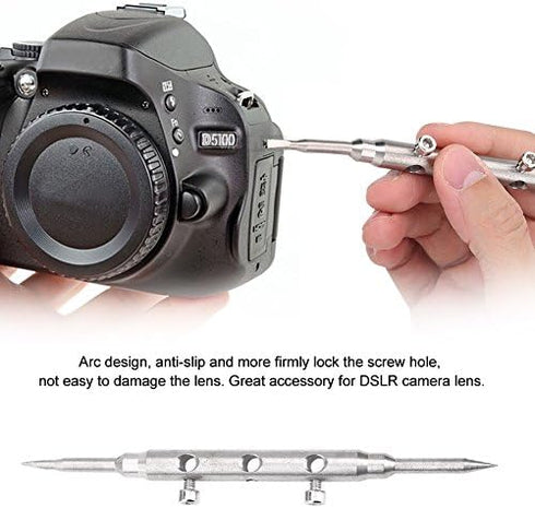 Lens Spanner Wrench, Camera Repair Lens Spanner Wrench-Acouto Camera Spanner, Professional Spanner Wrench Repair Maintanance Tools for DSLR Camera...