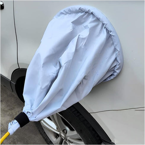 EV Charger Plug Port Cover, Electric Car Charging Accessories, Waterproof Outdoor EV Charger Cover, Rain Sun UV Snow Dust All Weather Protection, ...