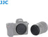 JJC Z Mount Body Cap & Rear Lens Cap Set, for Nikkor Z Lens, Z-Mount Lense Rear Cap, Body Sensor Protective Cover, Compatible with Nikon Z Mirrorl...