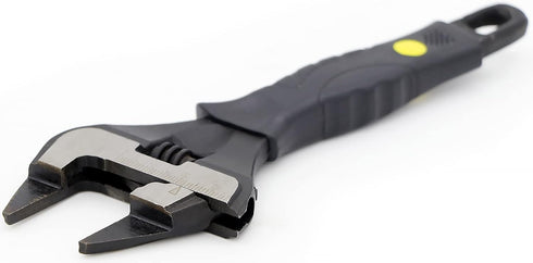 Extra Slim Jaw 6-Inch Adjustable Wrench,Large Opening -1.34-Inch Jaw Opening,Precise Jaw Design Grip in Tight Spaces...