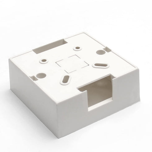Fielect 86 Type Wall Switch Box Deep Case Recessed Mount Backbox Protection Cover Waterproof Dustproof PVC Wall Switch socket Box 3.35"×3.35"×1.57...