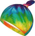 Tie Dye Colorful Rainbow Newborn Swaddle Blankets Beanie Hat Sets Soft and Stretchy Baby Blanket Swaddle Sack for Baby Shower Infant Boy and Girl...