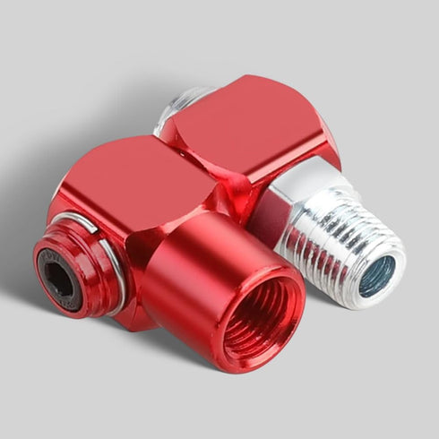 2pcs 1/4inch Air Hose Connector, 360 Degree Swivel Air Hose Connector, Industrial Swivel Air Fittings Swivel Air Hose Connector, Industrial Air Fi...
