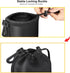 Camera Lens Case, Black Thick Protective Neoprene Small Camera Lens Bag 3.1x2.7inch(8x6.8cm) for DSLR Camera Small Lens...