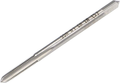 uxcell Metric Machine Tap Left Hand M3 Thread 0.5 Pitch H2 Accuracy 3 Flutes High Speed Steel Screw Thread Taps Tapping Tool...